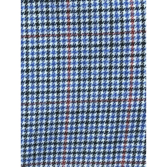 Tommy Hilfiger Men’s Flannel Button Down Shirt Crest Logo Micro Plaid Vtg Large - Picture 7 of 7